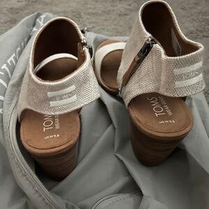 Tom’s Majorca cut-out heel - never worn